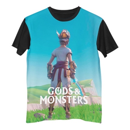 Pt Camisa Camiseta Game Gods And Monsters 2020 G1469
