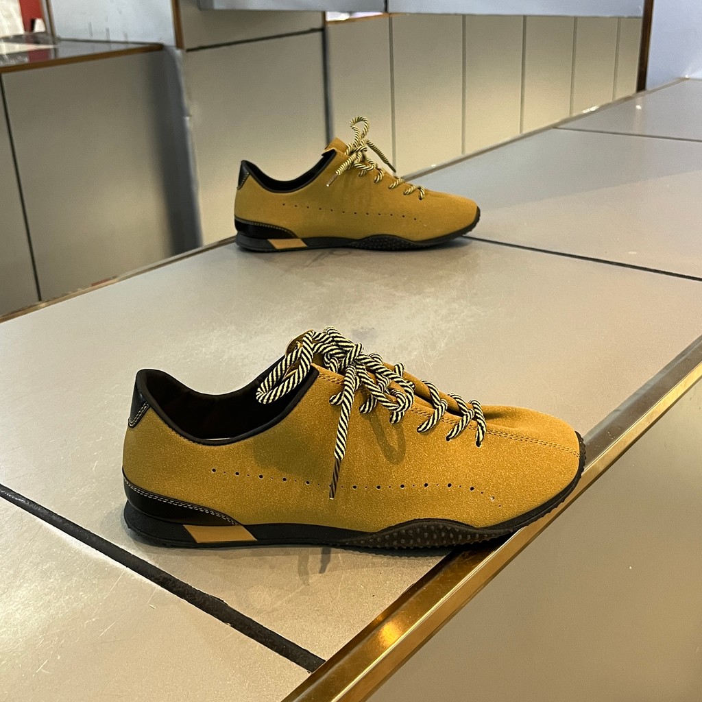 Forrest Gump Sapatos Masculinos Outono Sapatos de Treinamento Alemão de Sola Fina Street Wear High-End Sports Trendy Sho
