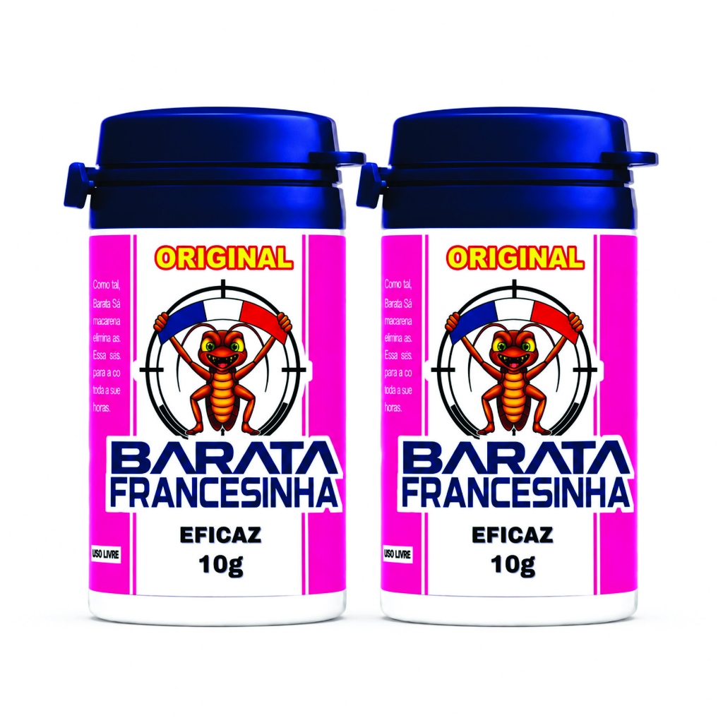2-Barata Francesinha-10gramas-armadilha para baratas-eficaz de uso doméstico