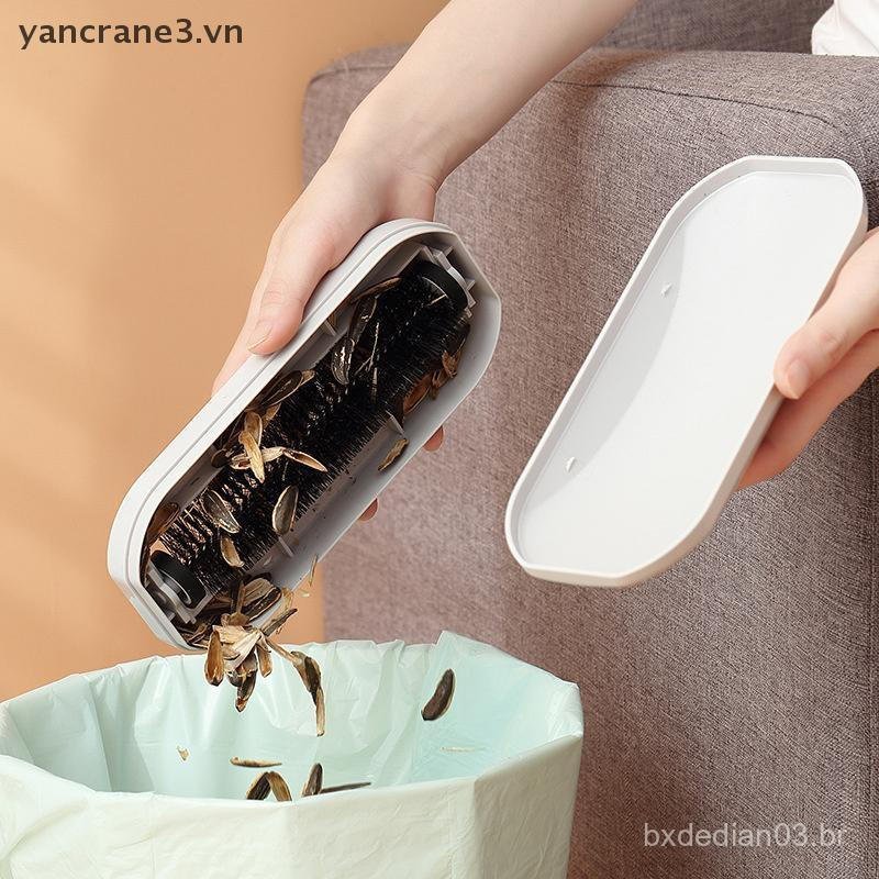 {YAN} Carpet Dust Brush Plastic Bedside Table Crumb Sweeper Pet Hair Fluff Cleaner Stiy Pier Lint Roller Clothes Sweepin