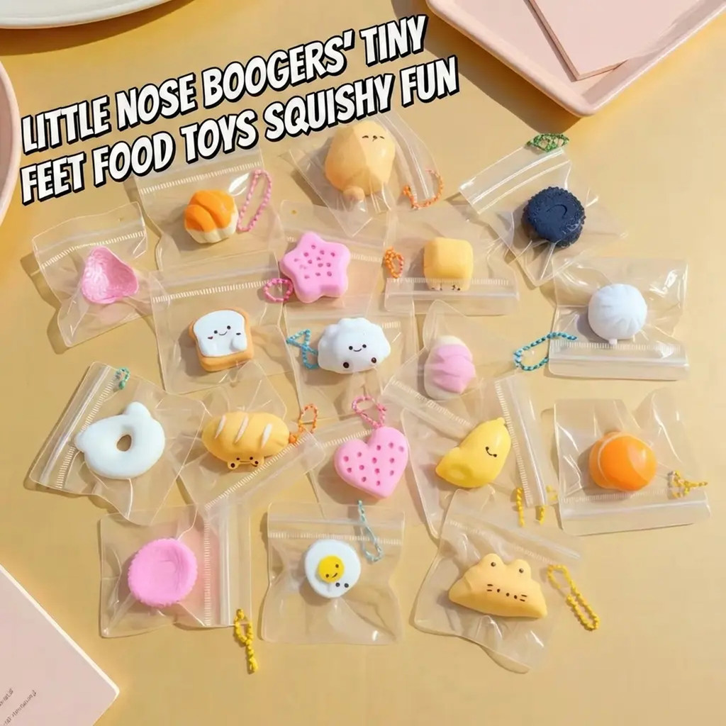 [Alívio de Estresse] Mini Squeeze Keychain/Stress Relief Toy/Chaveiro Divertido/Brinquedo Compacto
