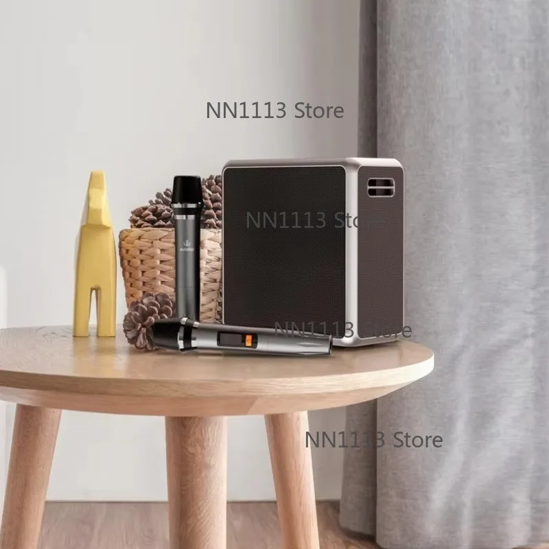 140W Wireless Speaker with 2PCS Microphones Super Loud Sound Punchy Bass IPX5 Waterproof Home Speaker for Parties And Events