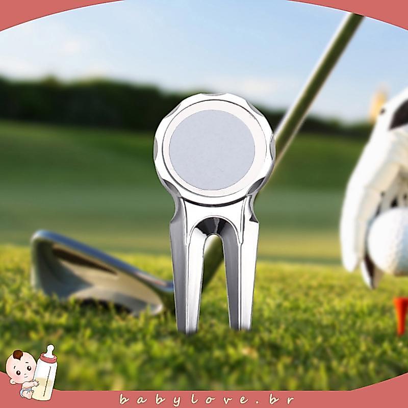 BABYLOVE Portátil Golf Divot Repair Ferramenta Golfe Pitch Cleaner Acessórios