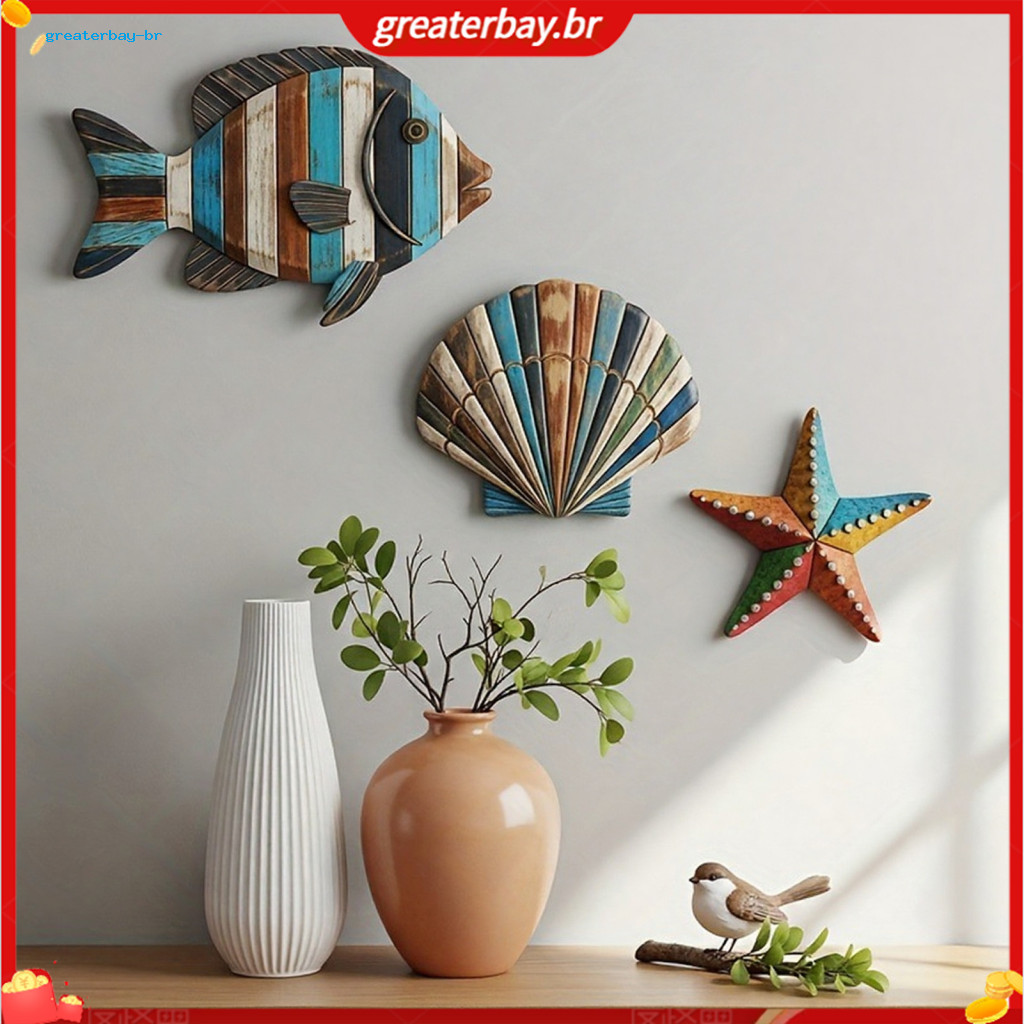 3Pcs/Set PREMIUM WOOD MATERIAL: Crafted from wood these ornaments are damage-resistant and long-lasting; their sturdy c
