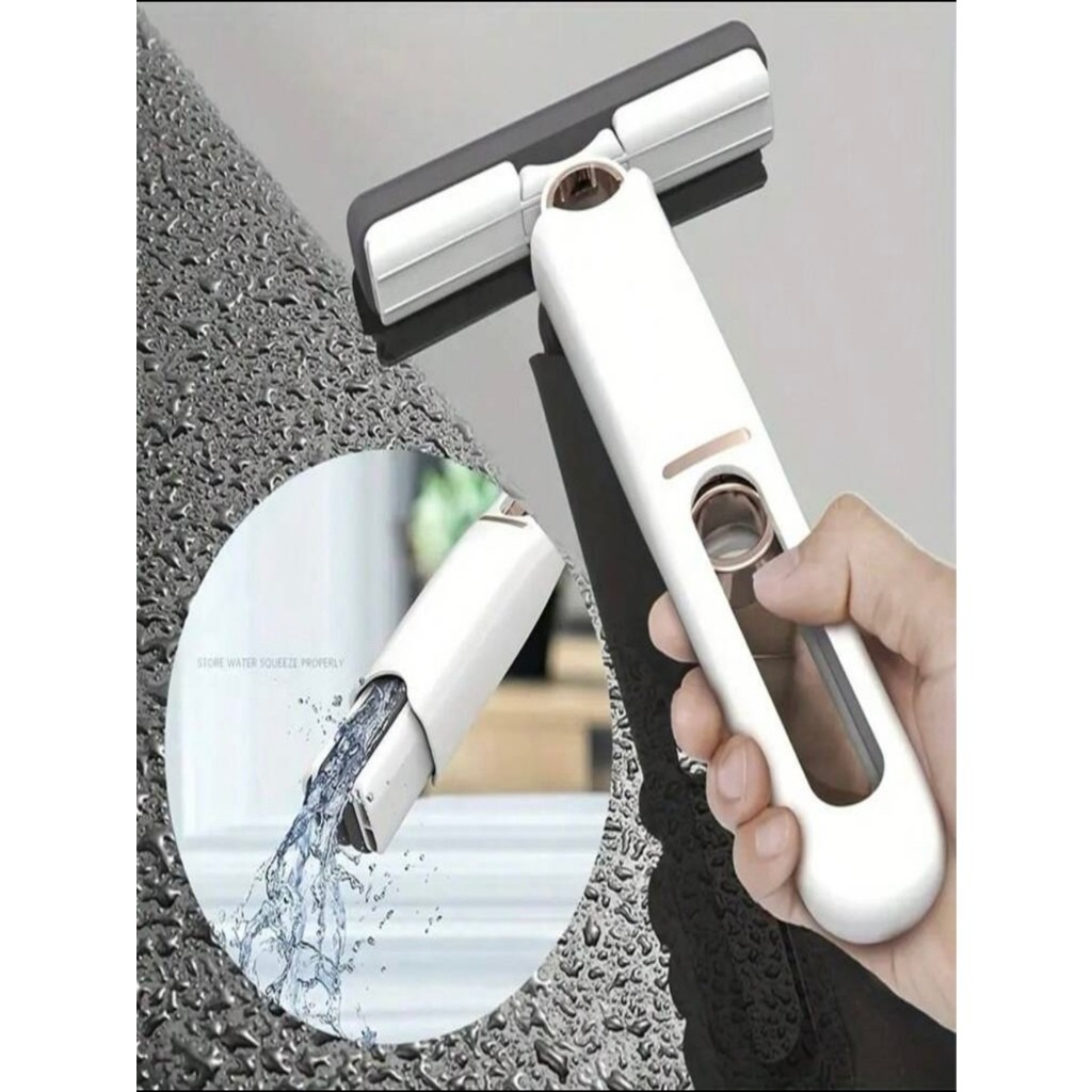 Mini Esfregão Portátil Absorvente Auto-Squeeze Limpeza Multifuncional
