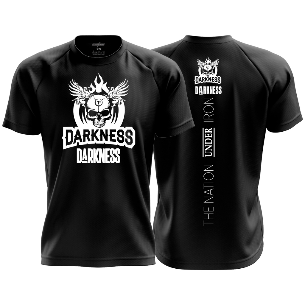 Camiseta DARKNESS Integralmedica Nation Under Iron Competidores Lançamento Exclusivo Coleção Limitada
