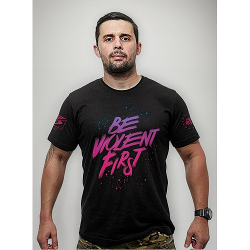 Camiseta Militar Be Violent First Team Six
