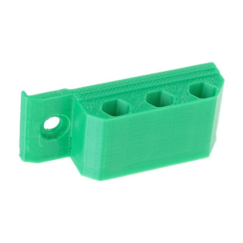 blg Parafuso Buraco Montado Driver Bit Suportes Acessório Para 1 4 Polegada Hex Bits Compactos Múltiplos Slot Ferramenta