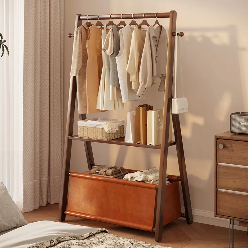 Display Storage Coat Racks Wooden Living Room Garment Bedroom Coat Racks Dress Portable Porte Manteau Entrance Hall Furniture