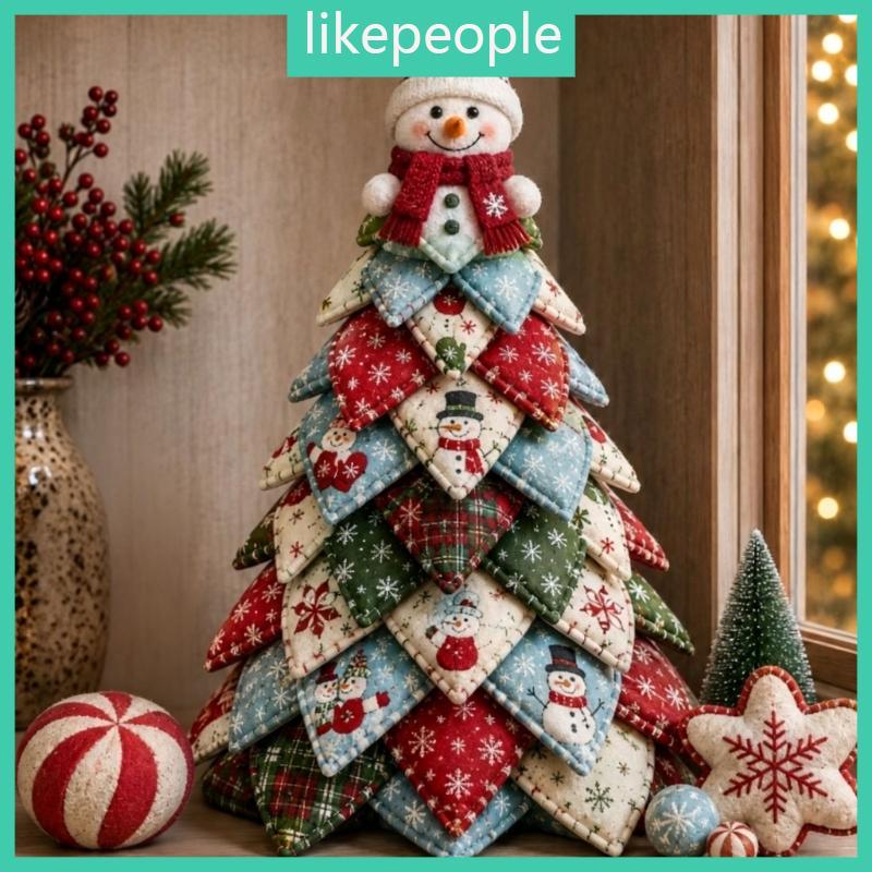 LIKE Projeto Tecido Interno Sazonal Soft Tree Display Use Para Prática Costura Férias E Fabricação