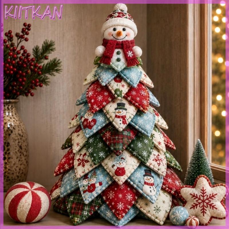 Projeto Tecido Interno Sazonal KIITK Soft Tree Display Use Para Prática Costura Férias E Fabricação