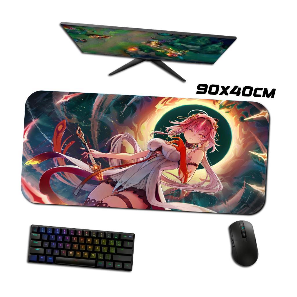 Mouse Pad Gamer - Changli 3 - Wuthering Waves - 90x40 80x40 60x40 70x30 40x45 cm