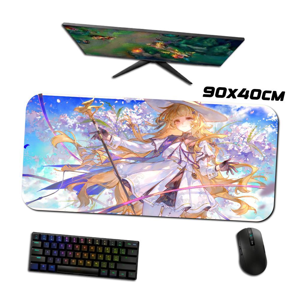 Mouse Pad Gamer - Phoebe 6 - Wuthering Waves - 90x40 80x40 60x40 70x30 40x45 cm