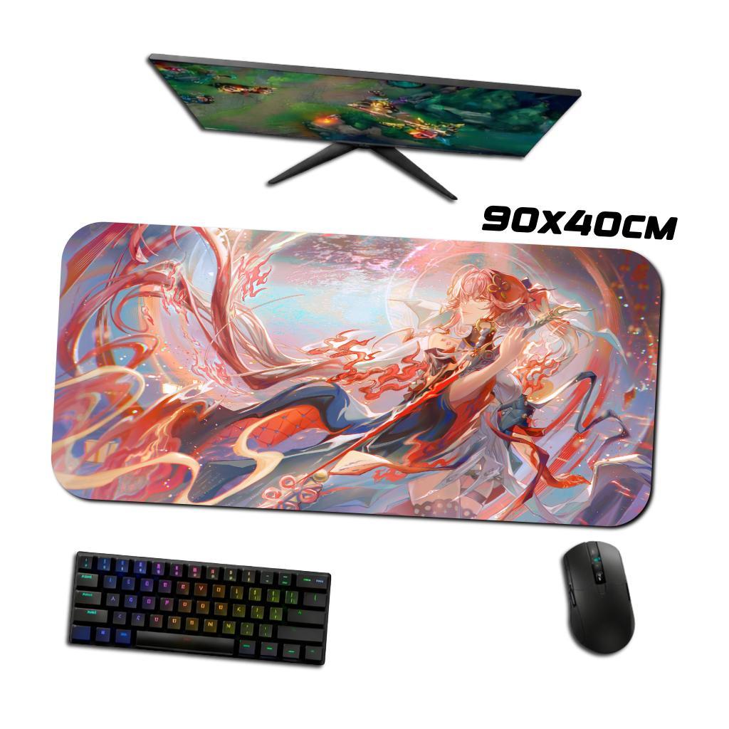 Mouse Pad Gamer - Changli 1 - Wuthering Waves - 90x40 80x40 60x40 70x30 40x45 cm