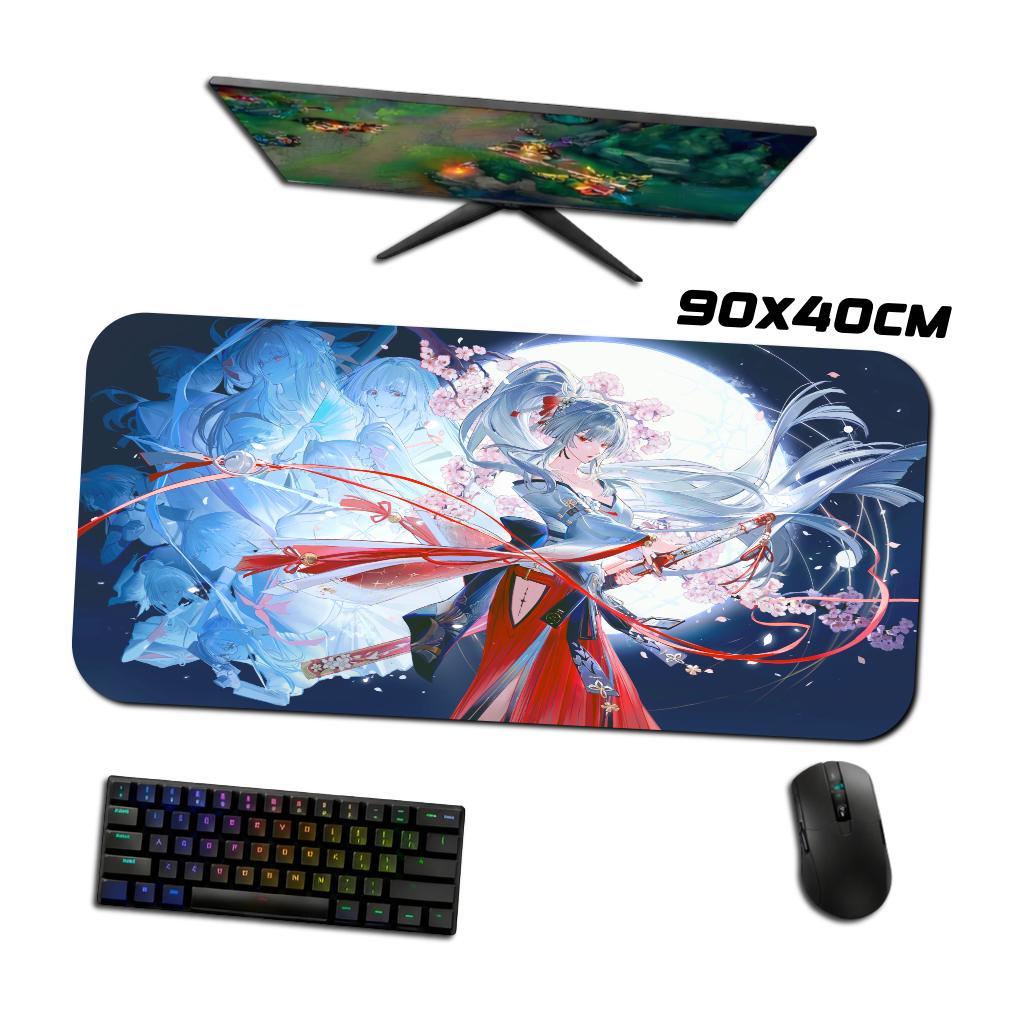 Mouse Pad Gamer - Hiyuki 5 - Wuthering Waves - 90x40 80x40 60x40 70x30 40x45 cm