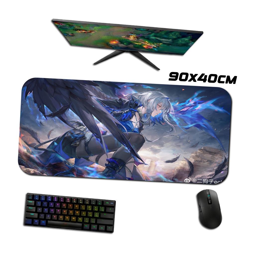 Mouse Pad Gamer - Galbrena 1 - Wuthering Waves - 90x40 80x40 60x40 70x30 40x45 cm