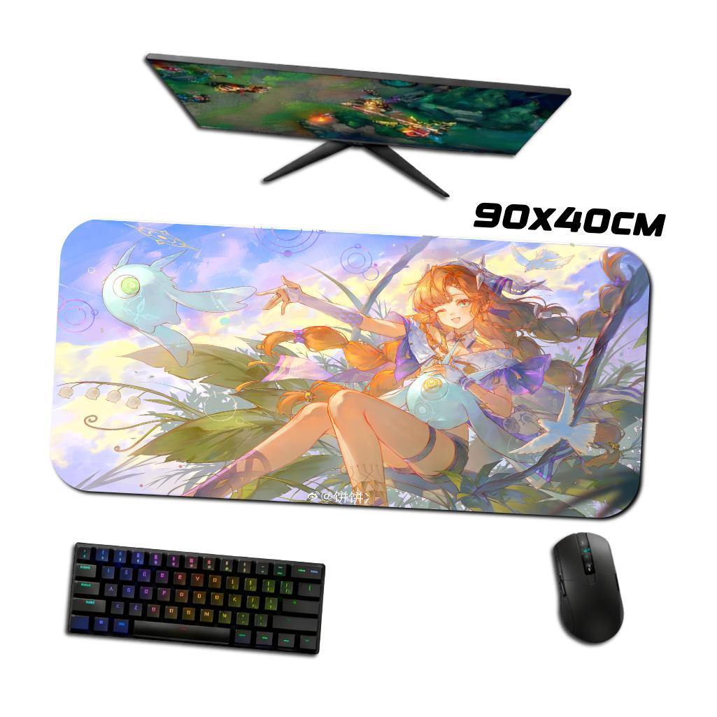 Mouse Pad Gamer - Sigrika 5 - Wuthering Waves - 90x40 80x40 60x40 70x30 40x45 cm
