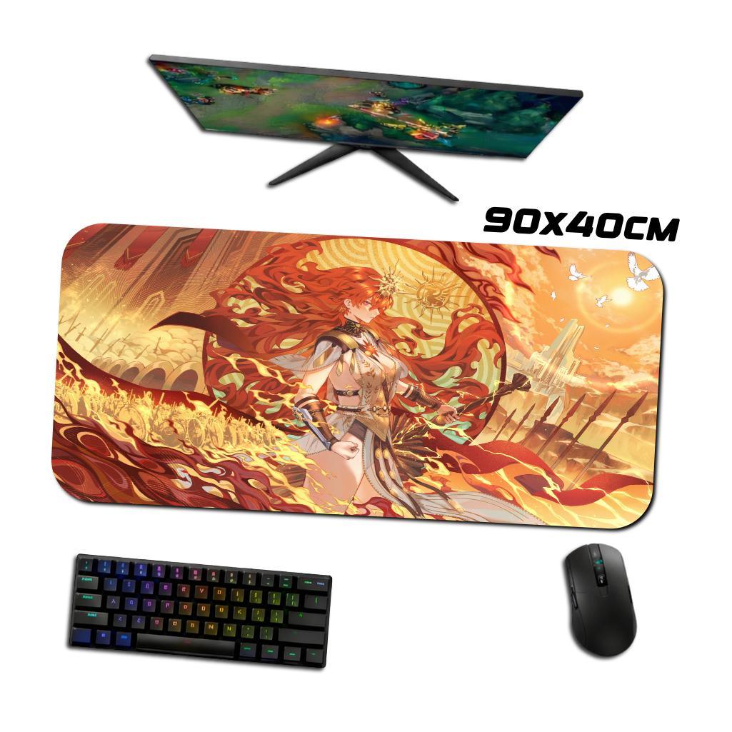 Mouse Pad Gamer - Augusta 5 - Wuthering Waves - 90x40 80x40 60x40 70x30 40x45 cm