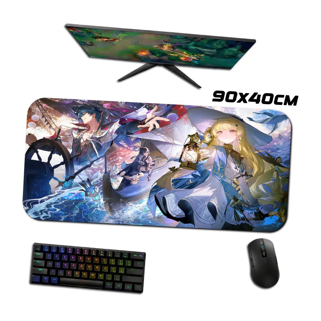 Mouse Pad Gamer - Phoebe 7 - Wuthering Waves - 90x40 80x40 60x40 70x30 40x45 cm