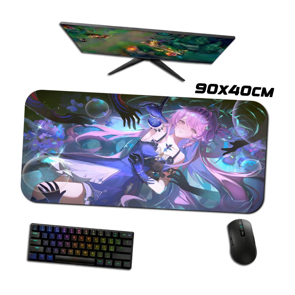 Mouse Pad Gamer - Denia 1 - Wuthering Waves - 90x40 80x40 60x40 70x30 40x45 cm