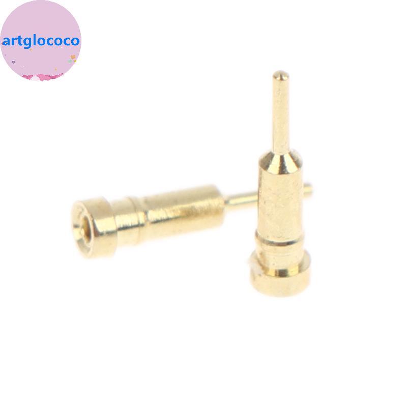 Artglococo 50 Peças De Reposição De Tubo Nixie/VFD Pino Fêmea 0.8mm De Diâmetro Para IN-14-16 QS18-12 QS16 YS13-3 BR