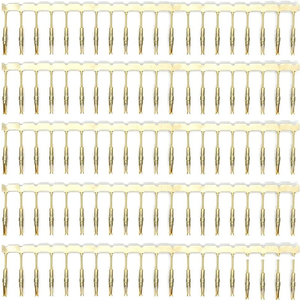 100 Peças de Pinos Fêmea para Soquete de Tubo Nixie/VFD com Diâmetro de 1,0mm / 0,039 polegadas para IN12, IN18, QS27-1,