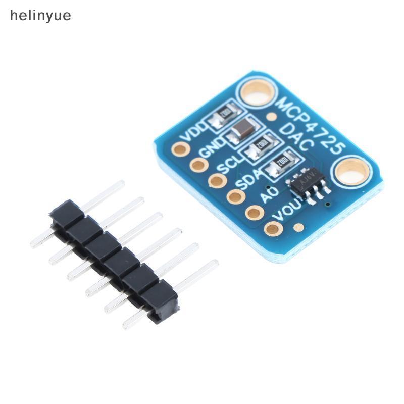 MCP4725 DAC Breakout Module Pegada Pequena Conversor Digital Para Analógico De 12 Bits I2C Design De Circuito Compacto E