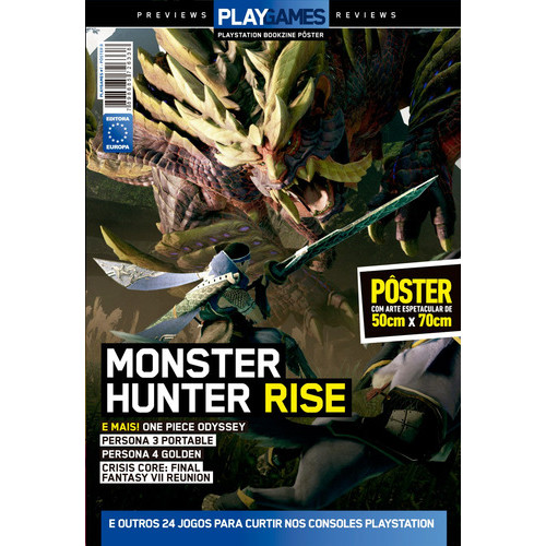 Bookzine Pôsterzine PLAYGames #1 - Monster Hunter Rise