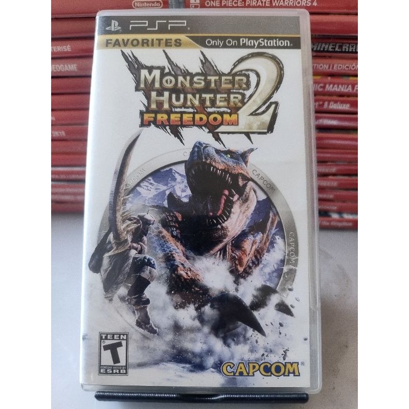 Jogo para PSP UMD Monster Hunter 2 Usado em excelente estado de conservação