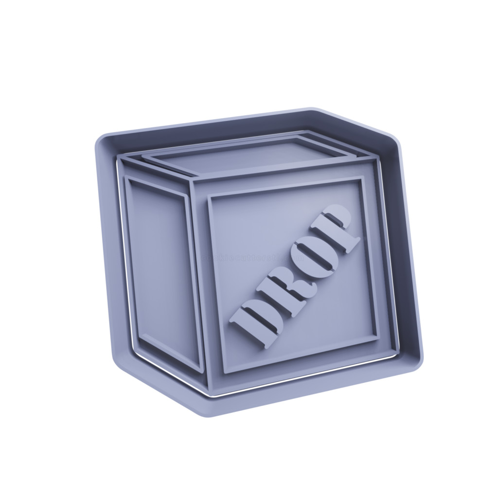 Cortador De Biscoito Caixa de Suprimentos - Fortnite