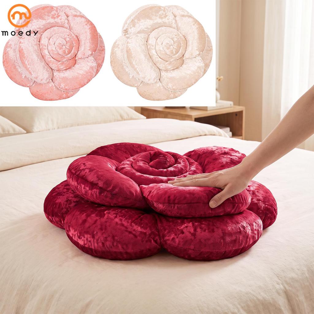 Almofada 3D Rose Throw Soft Velvet De Alta Resiliência Embalada A Vácuo SHOPSKC5730