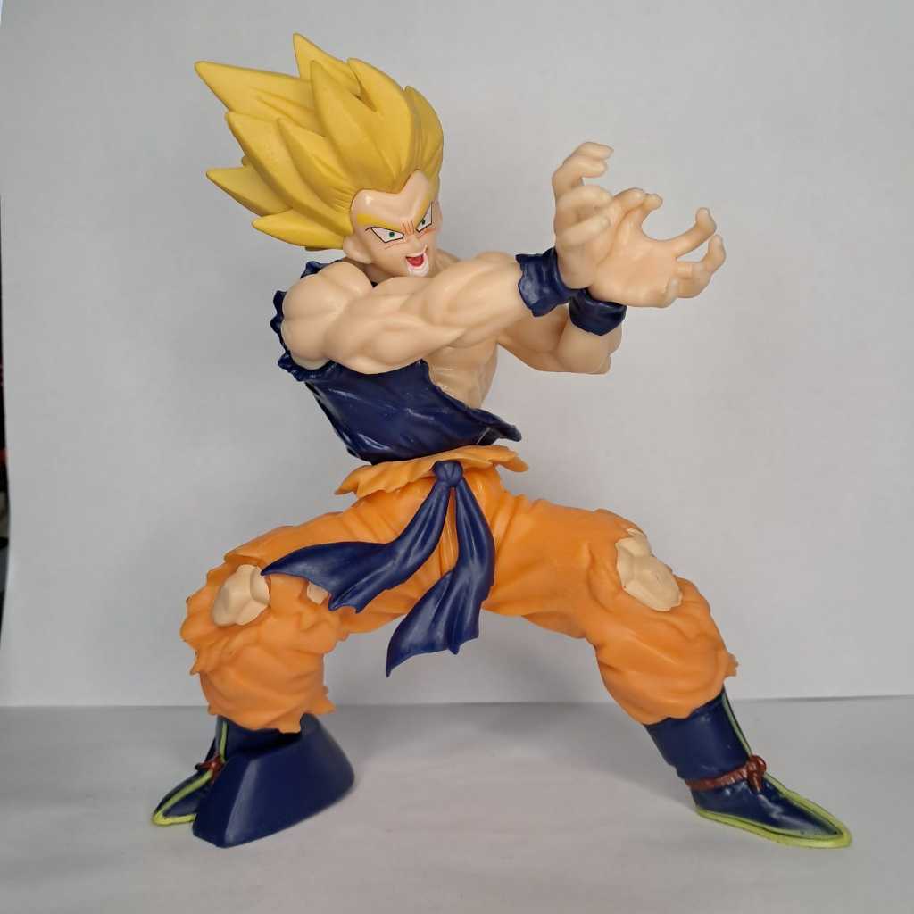 Boneco Action Figure Dragon Ball Z Goku Super Saiyajin Son Goku Kakarot 14cm Anime Manga FOTOS REAIS