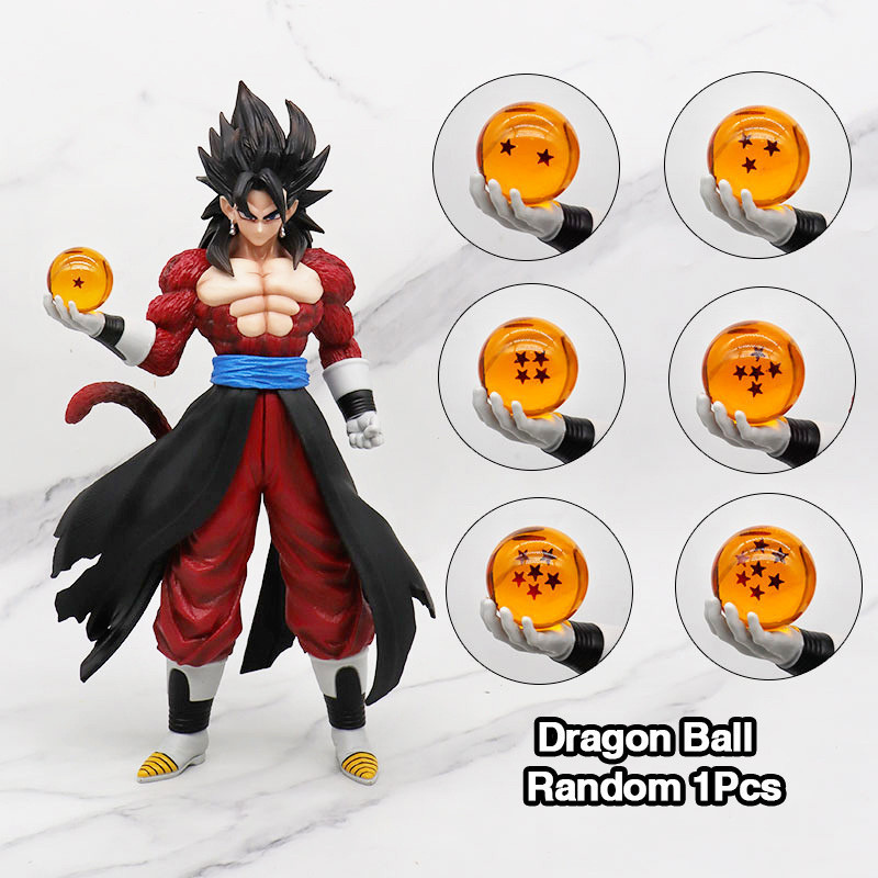 Figura de Ação Colecionável do Anime Dragon Ball, Modelo Goku Kakarot Super Saiyan 4, 30cm, Versão GT, Boneco de PVC 3ZG