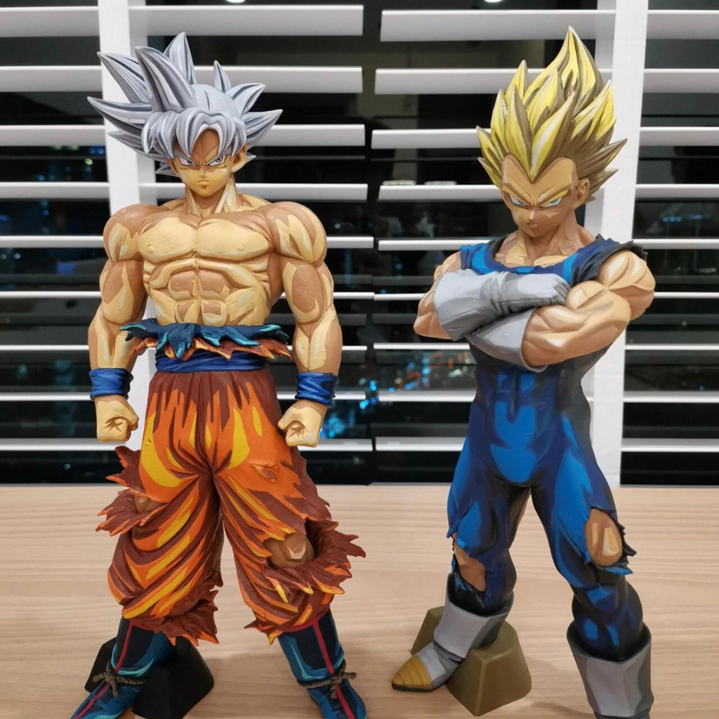 [Em Estoque] Figura de 30CM do Son Goku em Estilo Manga, Figura GK de Dragon Ball Kakarot, Modelo de Anime, Estátua de B