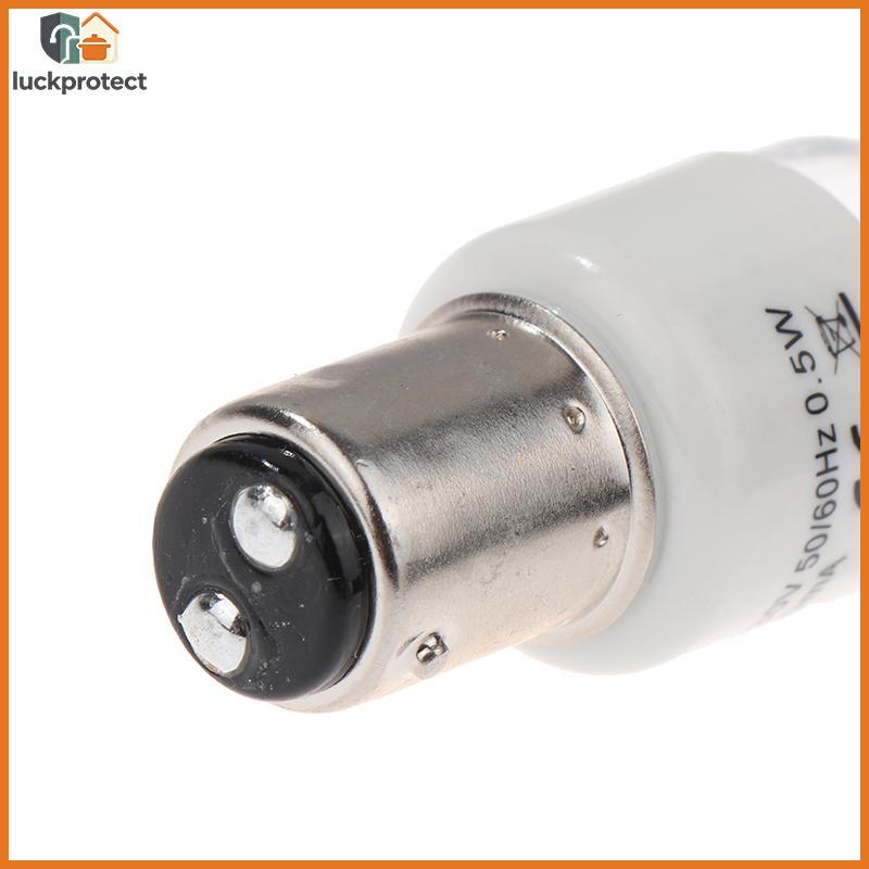 LPHG 1pce Lâmpada LED De Costura BA15D/E14 Luz Iluminada 0.5W AC 190-250W Máquina Doméstica .