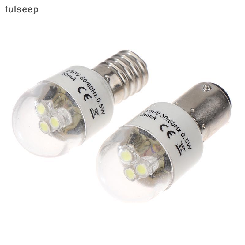 [fulseep] 1pce Lâmpada LED De Costura BA15D/E14 Luz Iluminada 0.5W AC 190-250W Máquina Doméstica BR