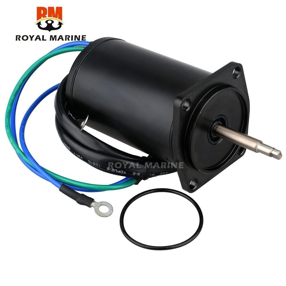 Motor De Guarnição De Inclinação 6H5-43880 Para Popa Yamaha 2 Tempos 40HP 50HP 12V 2 Fios 4 Parafusos Montagem Lester 10