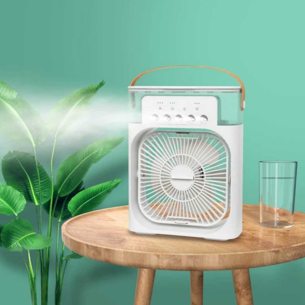 mini ventilador/refrigerador/umidificador de ar portátil - IDEIA FLORIDA -