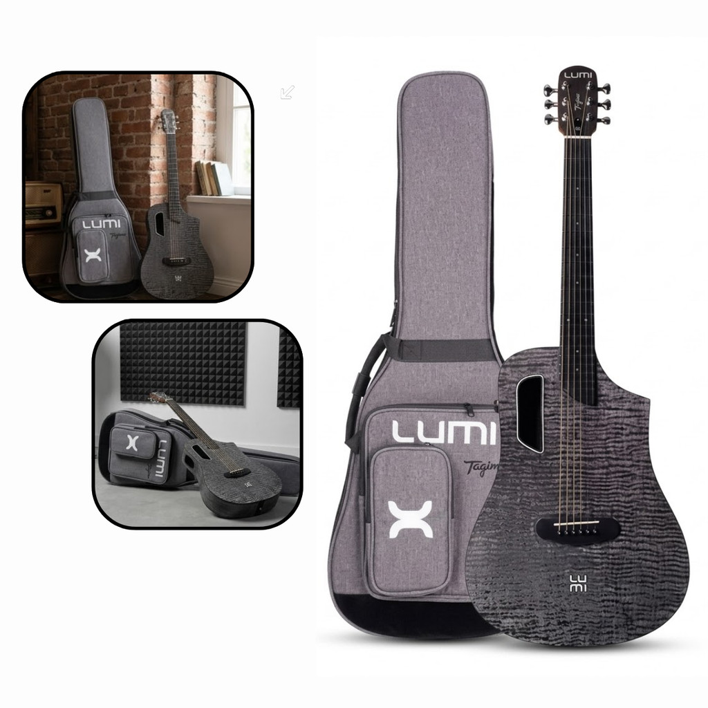 Violão Elétrico Tagima Lumi-x App + Bluetooth Efeitos + Bag