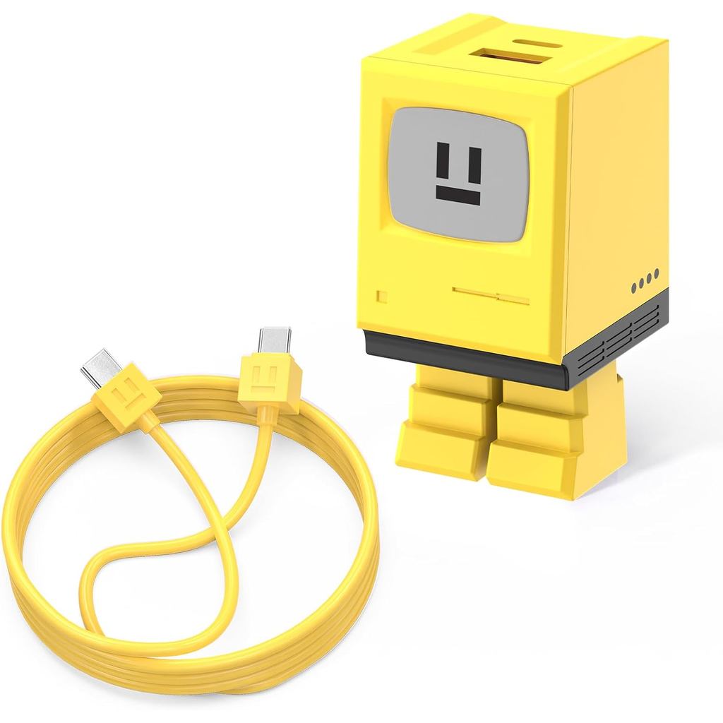Cabo USB C Aolcev para iPhone 17, Carregador de Parede USB C Robô de Carregamento Rápido 30W, Cabo Tipo C, Blocos de Car