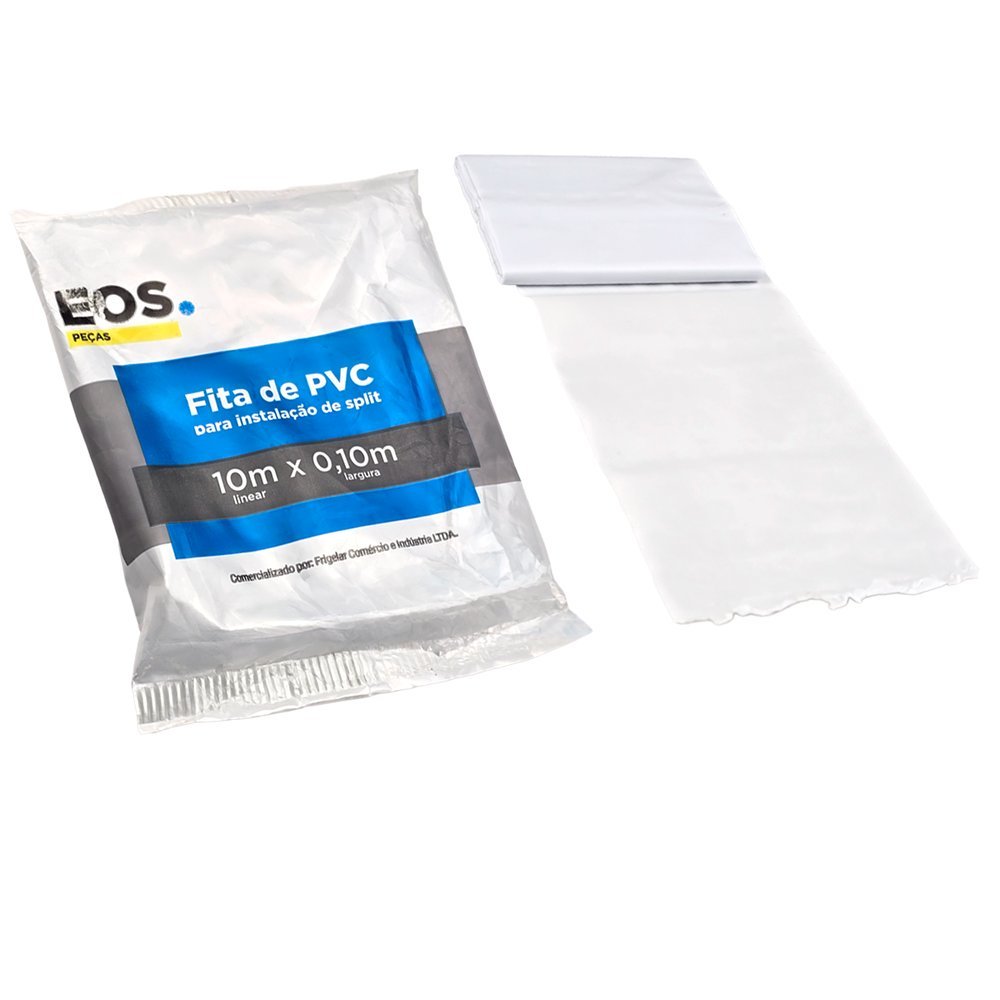 Fita Pvc S/ Adesivo 100mm X 10m Para Tubos - EOS