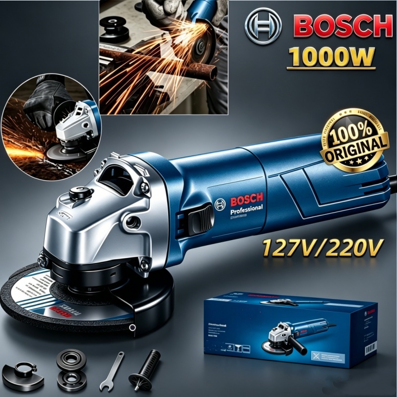 Moedor profissional e máquina de polimento, moedor de alta potência de 1.000 W, linha de produção Industrial Ultra duráv