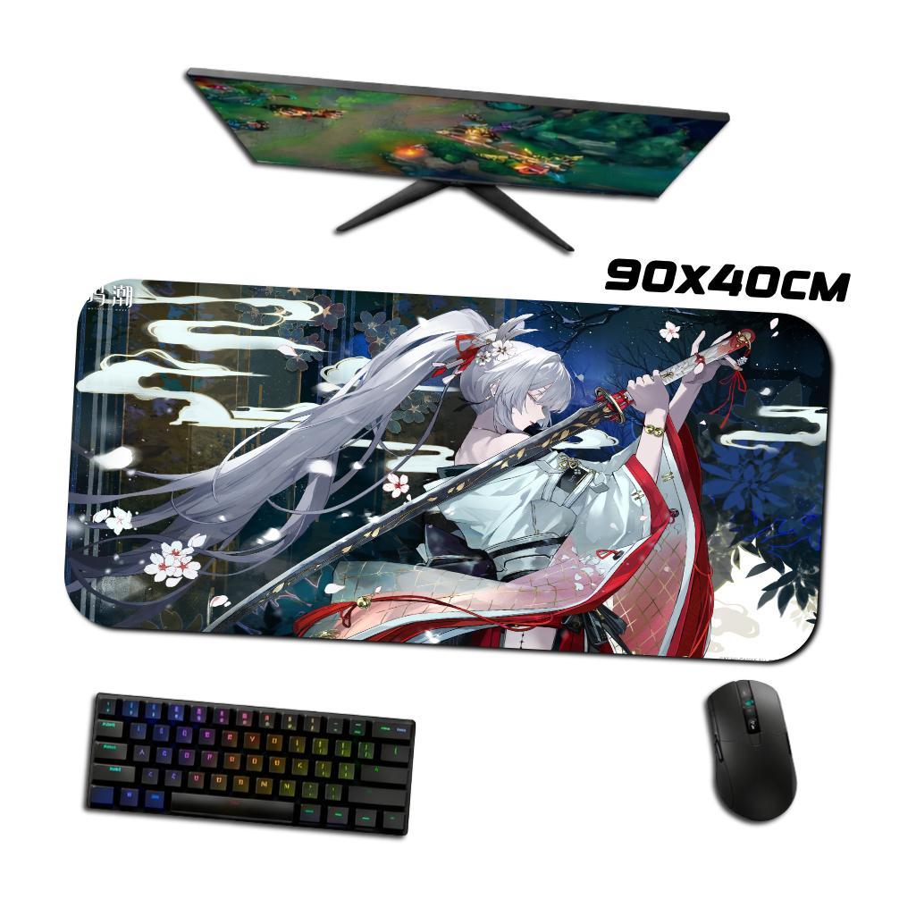 Mouse Pad Gamer - Hiyuki 2 - Wuthering Waves - 90x40 80x40 60x40 70x30 40x45 cm