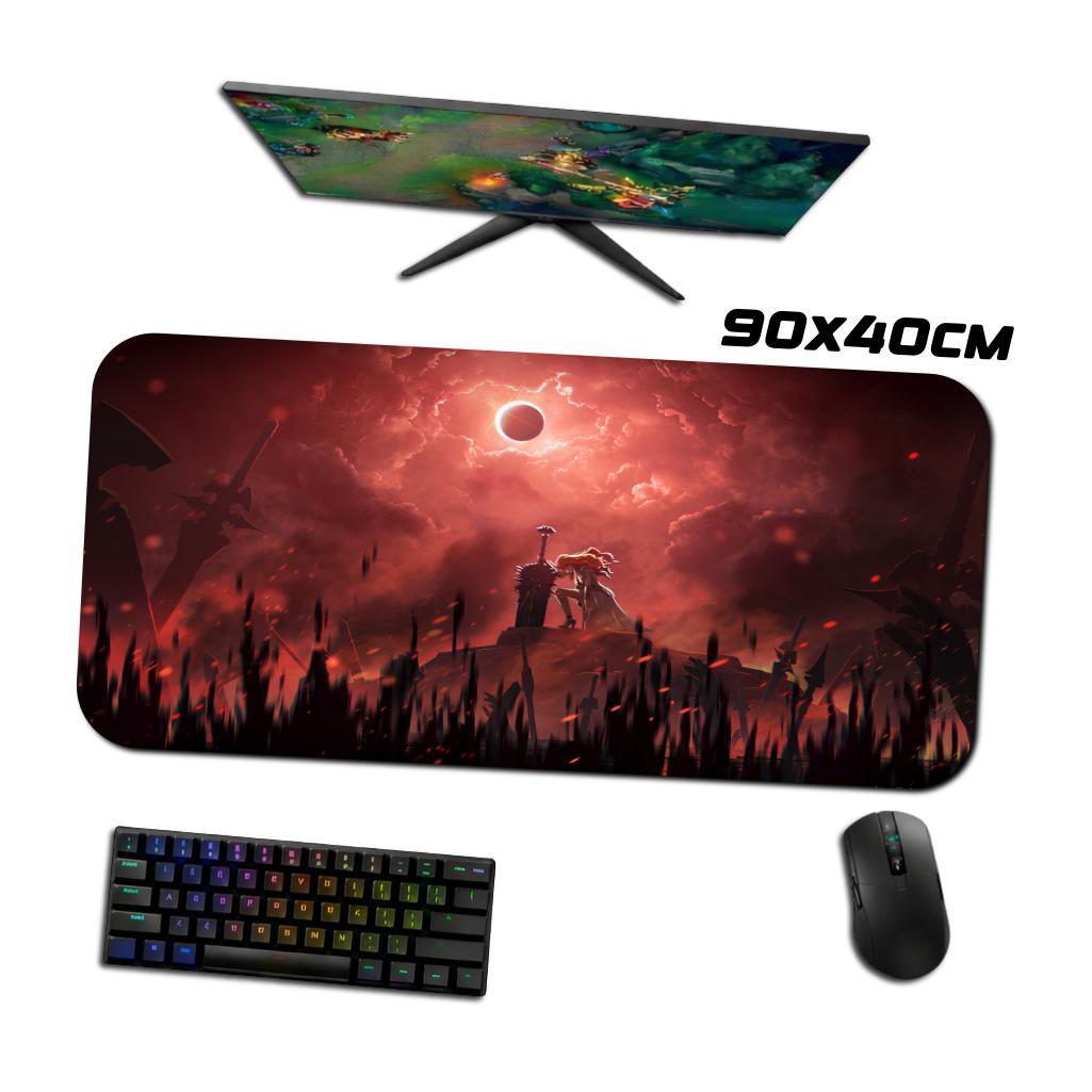 Mouse Pad Gamer - Augusta 3 - Wuthering Waves - 90x40 80x40 60x40 70x30 40x45 cm