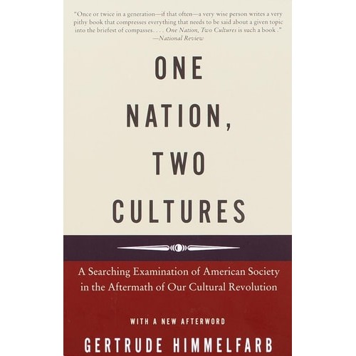 One Nation, Two Cultures: a Searching Examination of American Soci... de Gertrude Himmelfarb 7485162