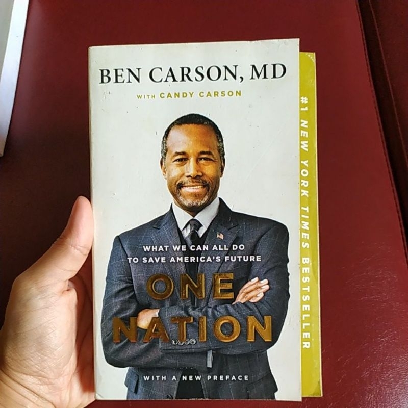 Livro One Nation de Ben e Candy Carson
