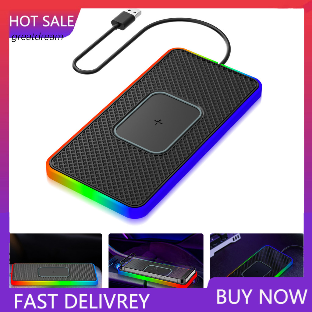 Mini Car Phone Charger Compact Fast Wireless – Lightweight Efficient Perfect Fit for Cars Quick Charging for Smartphon