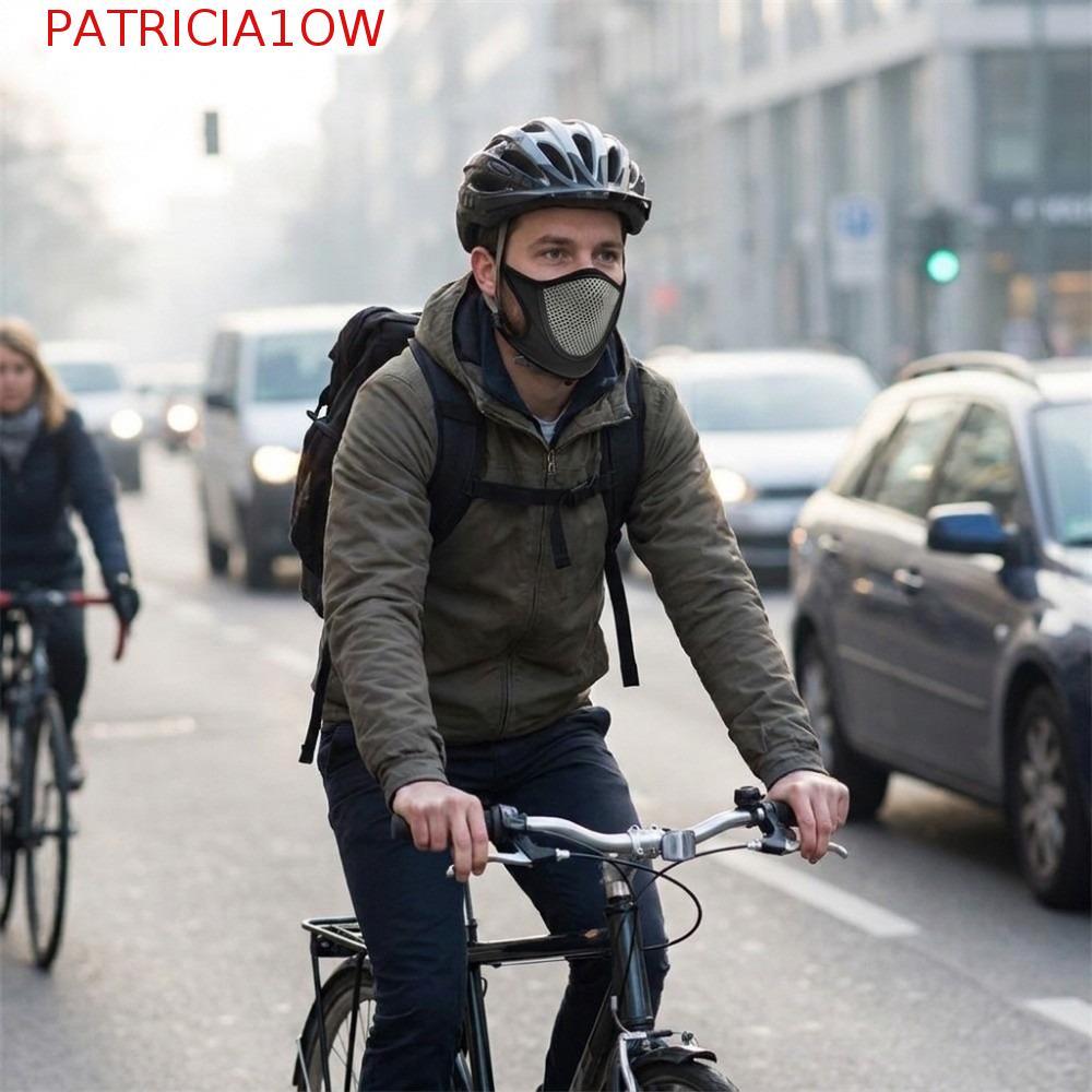 Máscara Facial Respirável , Esportiva À Prova De Vento Anti-UV Protetora Oca De Malha Pólen Earloops