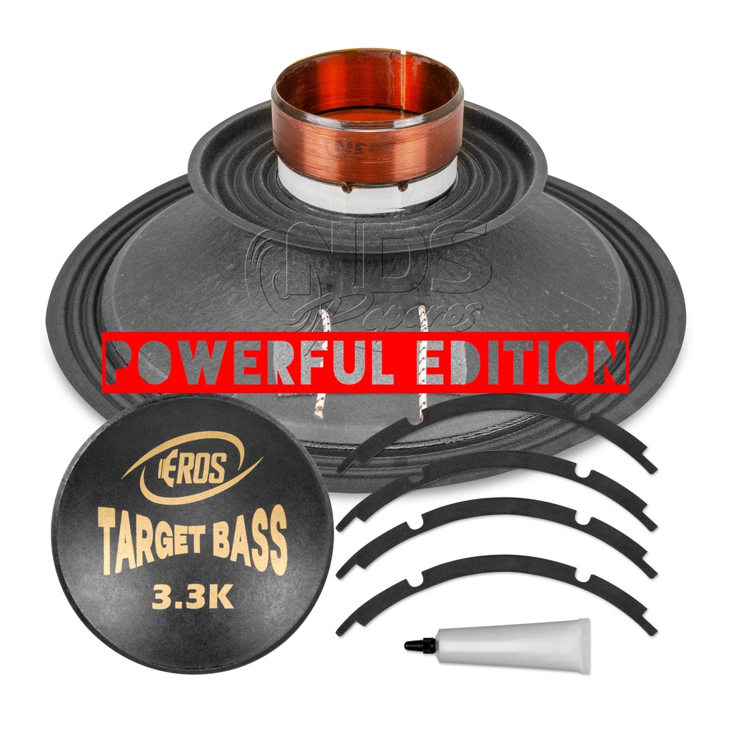 KIT REPARO NDS POWERFUL EDITION EROS TARGET BASS 3.3 K 15 POLEGADAS