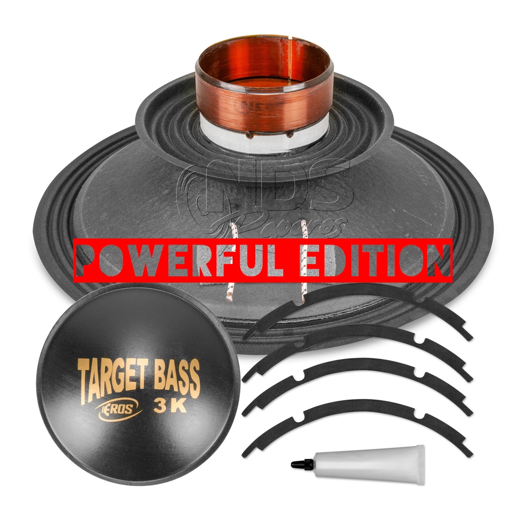 KIT REPARO NDS POWERFUL EDITION EROS TARGET BASS 3 K 15 POLEGADAS